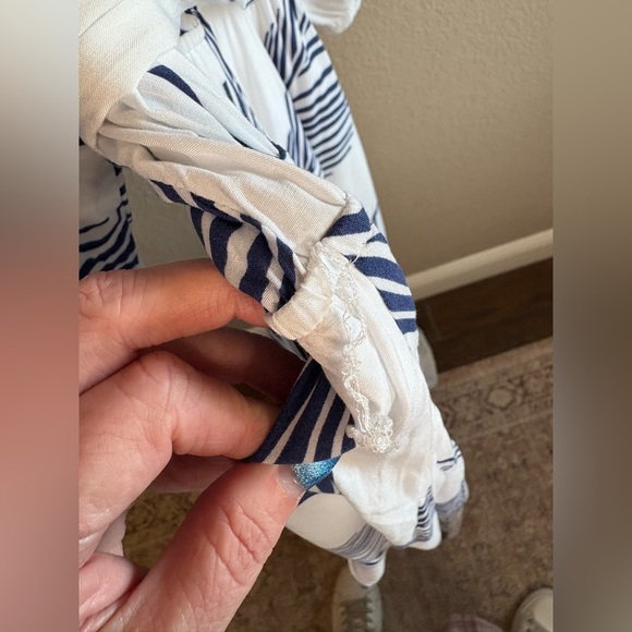 Baltic Born Corinth Maxi Dress/ Navy and White/Size XXXL - Picture 11 of 12